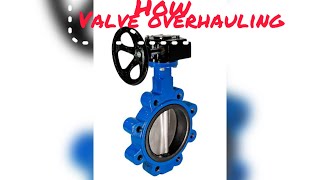 The production and assembly process of butterfly valve| butterfly valve fitting amazing technique |