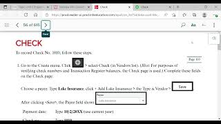 Chapter 3 Beginning Balances and October Transaction Register