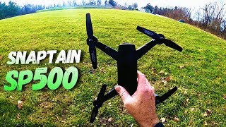 SNAPTAIN SP500 Foldable GPS FPV Drone with 1080P HD Camera,GPS Return Home,Follow Me