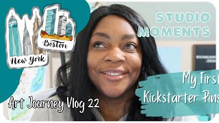 TRAVEL PINS KICKSTARTER - VLOG 22