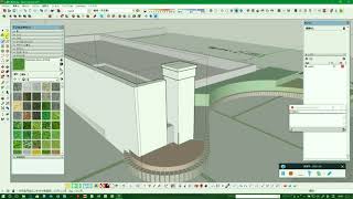 スケッチアップ外構VOL 1 3 12門柱笠木と巾木