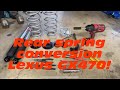 Lexus GX470 Rear spring conversion with Eibach pro truck lift: Black Beauty update!