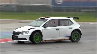 Skoda Fabia R5  Maximum Attack - Test Rally Day Adria International Raceway 31/01/2021