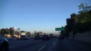 Driving On 405 South Fwy, Southern Calihornia