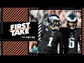 Why the Eagles might take another WR in the first round of the NFL draft | First Take