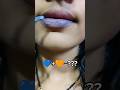 💙🧡 color mixing technique, Amazing Makeup Art lip 😱 #shorts #trending #foryou