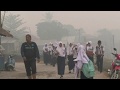 Kabut asap kian pekat, sekolah di Palembang diliburkan