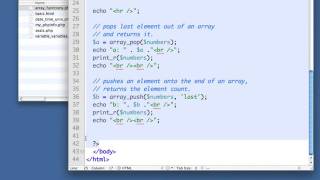 PHP Tutorial Advanced 02 03 Building dates and times Epoch Unix