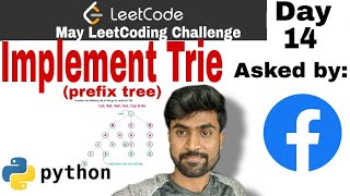 Implement Trie (Prefix Tree) - Facebook interview question | leetcode #208