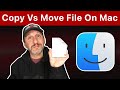 Copying Vs Moving Files On a Mac