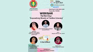 Webinar Kartini Day - Empowering Women in Pandemi Learning