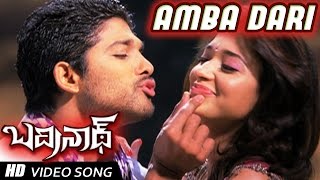 Ambadari Full Video Song | Badrinath Movie | Allu Arjun, tamanna