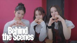 [Behind the Scenes] 4-Week-Old Rookie izna's Waiting Room Peek 🔎 | 'N/a' MUSIC SHOW BEHIND #2