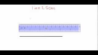 Measuring Line Segments Using an Imperial Ruler