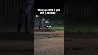 Yeah… she’s still mad 👀💀😅 #marriage #marriedlife#alligator#love #memes #shorts #couple#relatable