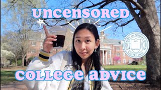 UNCENSORED college advice from a senior @ UNC Chapel Hill 🐏💙