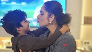 Sania Mirza Celebrates New Year 2025 with Son Izhaan Mirza Malik