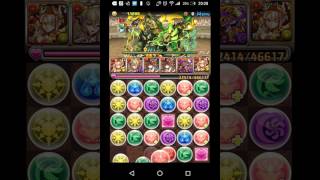 パズドラ　第47回チャレダン10　転生ミネルヴァ