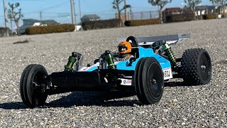 【TAMIYA DT02】😆フワフワ仕上げのサスペンションが優しくギャップをイナしてくれます🎶