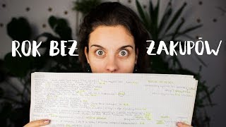 Zaczynam ROK BEZ ZAKUPÓW | zero waste na 2019 | Ciut Więcej