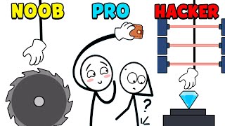 NOOB vs PRO vs HACKER - Thief Puzzle