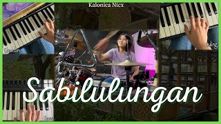 ETHNIC MUSIC INSTRUMENTAL Sabilulungan cover on DRUMS MIDI by KALONICA NICX