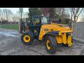 jcb 527 55 4wd telehandler * ag spec year 2009 * c w pick up hitch