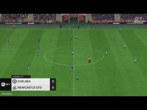 Chelsea V Newcastle United | EFL Carabao Cup EAFC 24 Match Gameplay ...