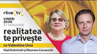 Eleonora Cercavschi și Vlad Kulminski, invitați la „Realitatea te privește”