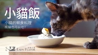 小貓專屬料理！小，貓飯～～【貓副食食譜】好味貓廚房EP43