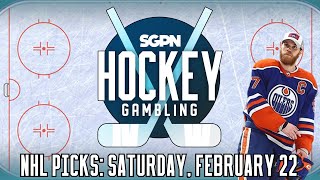 NHL Picks: Saturday, February 22 + 4 Nations reaction