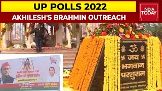 Akhilesh Yadav Eyes Brahmin Votes In 2022, Performs Puja At Parshuram Temple | UP Polls