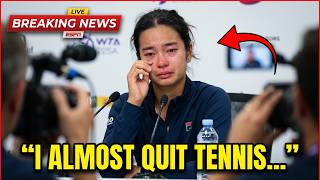 JUST NOW: I Almost Quit Tennis…” — Alex Eala’s Emotional Confession Shocks Tennis Fans