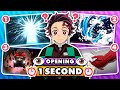 🔊 GUESS the ANIME OPENING by WATCHING ONLY 1 SECOND ⏱️👁️