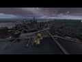 msfs2024 xbox series x flying over new york city using new york city times dlc 4k