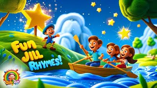 Jack and Jill, Twinkle Star, Row Your Boat Magical Kids' Adventure Rhymes BY @ZubiDubiKids