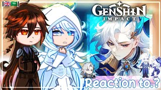 Archon's Reaction to Neuvillette (+Furina?) || Genshin impact || Gacha club || [🇬🇧🇸🇦]