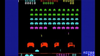 MZ-700「PCGスペースインベーダー」（テストデモ）SPACE INVADERS