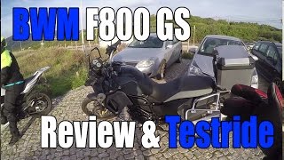 2017 BMW F800 GSA Review \u0026 Testride!