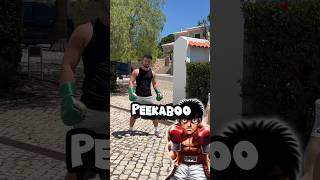 The PEEKABOO style ❌ #boxing #boxeo #peekaboo #miketyson #tutorial #boxingtraini