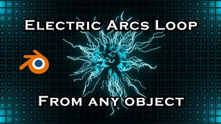 Electricity and Electric Arcs from Any Object (Tesla Coil) - Blender Tutorial
