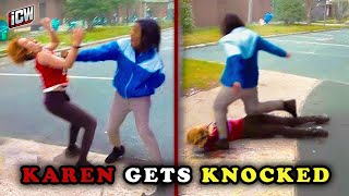 Racist Karens Getting Instant Karma | Shocking Consequences Caught on Camera #36