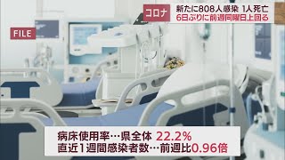 【新型コロナ／10月25日】静岡県808人感染　6日ぶりに前週上回る