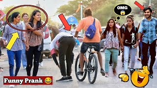 cycle Accidentally prank😂|| Best reaction || funny prank 2022 || Jaipur entertainment