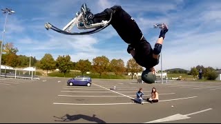 Échasses Urbaines / Jumping stilts / Powerbocking : Street freestyle & Flat 2014