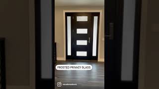 Frosted Privacy Glass for Front Doors | Waudena®