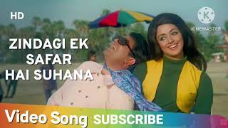 Zindagi Ek Safar Hai Suhana lyrics Kishore Kumar | Hema Malini | Rajesh Khanna #oldisgold#hindisongs