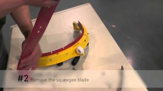 CT15: How to replace the squeegee blade?