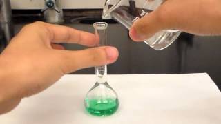 How to Prepare a Solution from a Solid Sample
