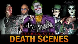 Batman: Return to Arkham City - All Game Over Death Scenes